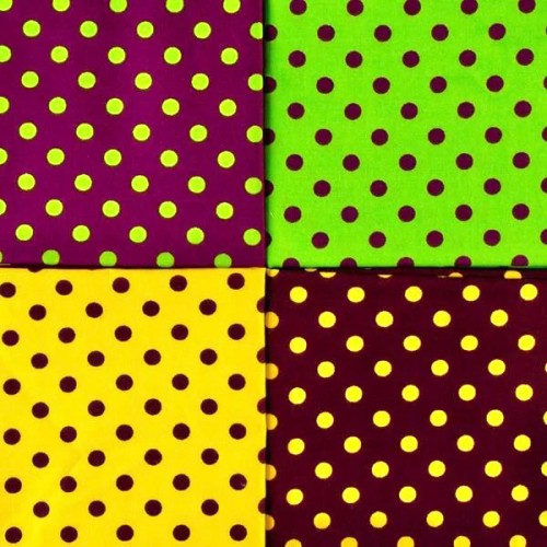 110SP23 Pinflair Spots Fabric Combo